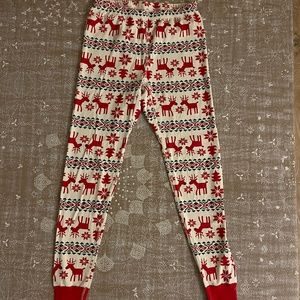 Hanna Andersson Dear Deer Mens Pajama Pants - Size L